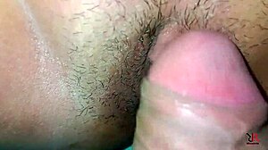 hot2couple fills shaved asian pussy with cum creampie 😍💦🍑