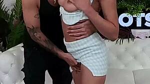 I fuck Chloe Amour hard then golden shower her body