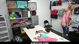 Officer Offers Horny Teen 18+ Jail Escape Via Bent Over Fuck - Pervcop