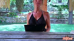 milena ashley hot french cougars share thick cock ffm