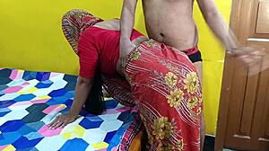 Desi Newlywed Housewife Rough Doggy Village Sex
