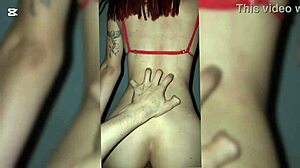 quick mountain fuck with girlfriend ends in home pounding