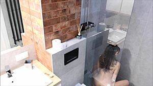 Two Real Orgasms Under Shower Before Bed