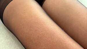 want to see sexy blonde hottie bound super tight in pantyhose