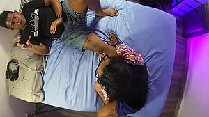 Stepmom Craves Creampie Pregnancy From Small Cock Rooftop View