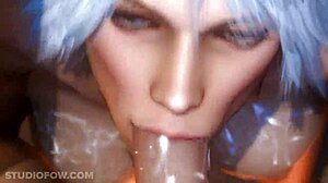 DEEPTHROAT FACEFUCK ON MASSIVE MONSTER COCK PMV