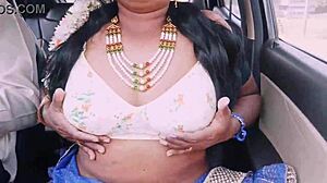housewife sneaks dirty car romance behind husband?