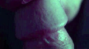 sloppy milf gags on monster cock craving cum facial!