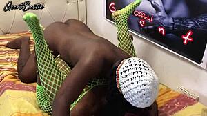 damn this rough fast black couple fucks so hard i can feel it pounding 😩💦