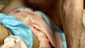 gorgeous russian milf horny for office coworker missionary fuck