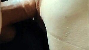 couple convinces cute european milf wife for lingerie homemade fuck