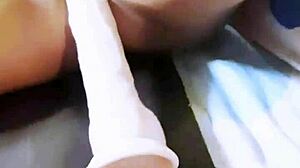 😍 this dildo hits so good... i squirt and cum over and over! 🔥