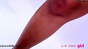 glamorous brunette model pussy hammered heels first scene