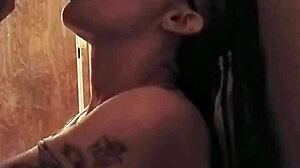random deepthroat facefuck pickup destroys her throat