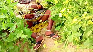 what happens when aunty endures painful outdoor forest pounding