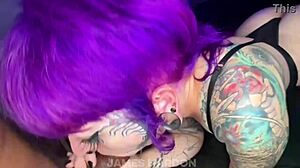 goth pawg's first raw bbc creampie interracial blacked rough pounding