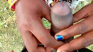 what happens when aunty endures painful outdoor forest pounding