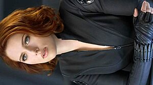 scarlett johansson black widow inspires epic celebrity jerk off contest