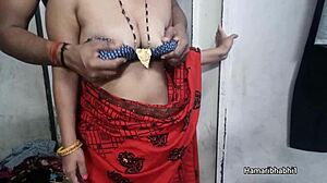 desi bhabhi gets fucked hard wearing tight saree