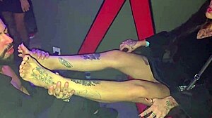gag on my cock while i lick your emo feet at the swing club?