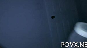 Wet teen deepthroats cock roughly before hard pussy pounding pov