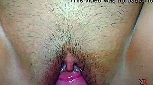 hot2couple fills shaved asian pussy with cum creampie 😍💦🍑