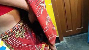 Desi Newlywed Housewife Rough Doggy Village Sex