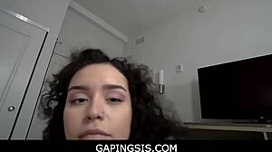 Big Ass Latina Teen Stepsis With Braces Gets Pounded By Bro!