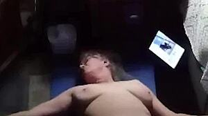 sexy bbw strips for yoga then orgasms big time 🔥🍑