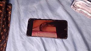 Blonde Ebony's Juicy Reversed Cowgirl Ride Turns into Hard Pounding Frenzy