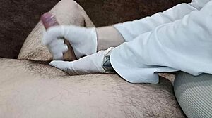 Hungarian Nurse Milks Tattoo Cock For Sperm Donation