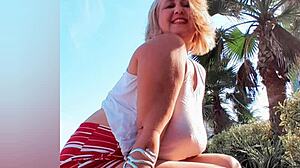 Bebezita Baby Flaunts Huge Natural Tits Big Nipples