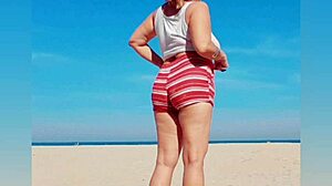 Bebezita Baby Flaunts Huge Natural Tits Big Nipples