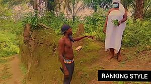 curvy bbw moans wild outdoors pounded hard by monster cock missionary