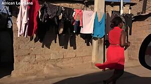 two black ebony lesbian students finger pussies kiss and trib to horny orgasms homemade