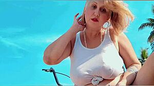 Bebezita Baby Flaunts Huge Natural Tits Big Nipples