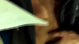 Secret agents roleplay doggystyle bent over riding in public parking lot