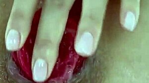 Juicy prolapsed asshole teases after anal destruction close-up play