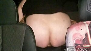 bbw rides fat cock outdoors car ride