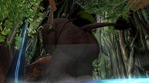 GRANNY SEDUCES MONSTER MINOTAUR WITH HER OLD WOMAN CHARMS!