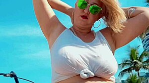 Bebezita Baby Flaunts Huge Natural Tits Big Nipples
