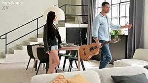 milena ray hooks up quick with hung musician no strings gp2886