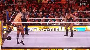 rhea ripley tears into charlotte flair championship wrestling smackdown rip those clothes...