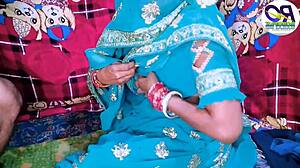 Desi wife in full saree lifted legs raised fucked hard hairy pussy squirting hindi moans