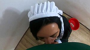 oh god this slutty nun maid cosplay milf squirts cum blowjobs non stop...