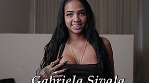 why does bad latina moan so loud taking huge cock facial?