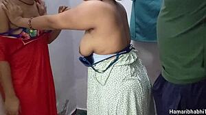 Intense indian desi bhabhi threesome wife pounding