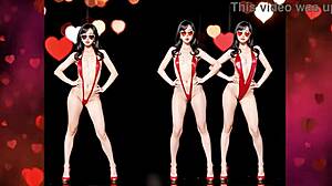 valentine's day features japanese breast expansion dance routine