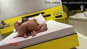 Beautiful Brazilian Milf Housewife Sucks Monster BBC for Cuckold Hubby