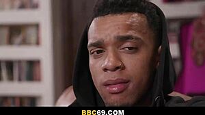 Learning BBC Fellatio From Blonde With Big Ass And Monster Cock